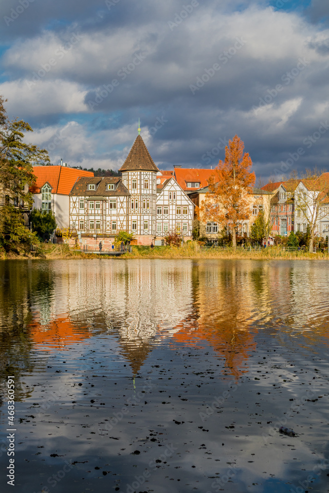 Herbstliche Tour um den Burgsee im wunderschönen Bad Salzungen - Thüringen