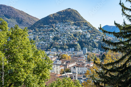 Monte Bre bei Lugano, Tessin, Schweiz photo