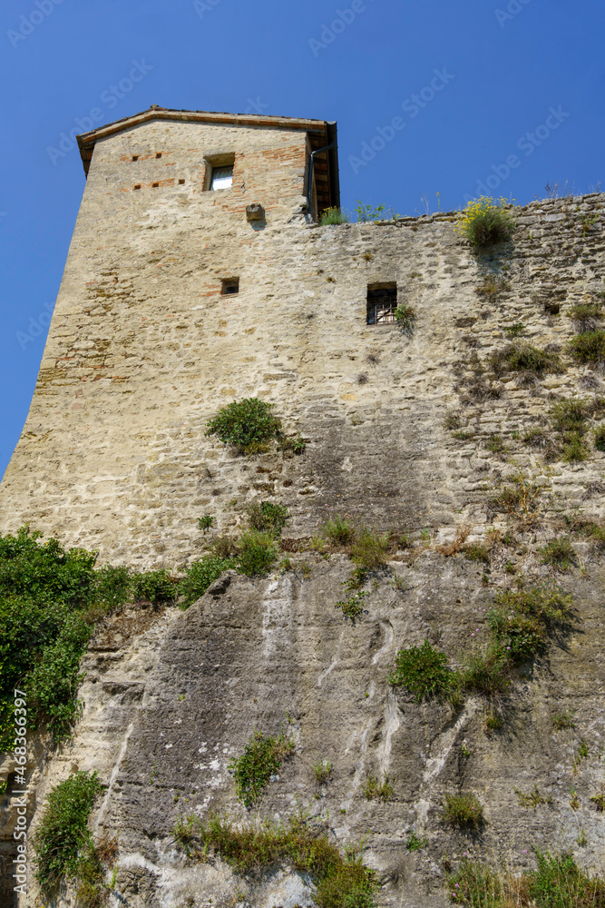 Castrocaro Terme, Forli province: medieval castle
