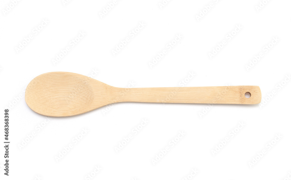 wooden spoon isolated on a white background wooden spoon isolated on a white background