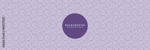 Japanese repeat zigzag waves linear pattern texture background. Seamless wavy lines pattern background in asian oriental style. Geometric creative abstract purple lilac pattern background vector.
