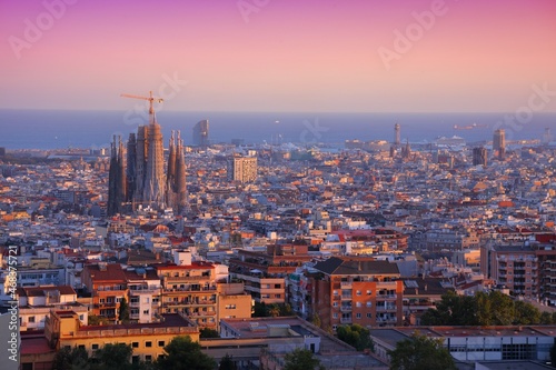 Barcelona cityscape