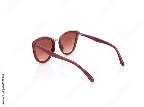 Sunglasses isolated on white background for applying on a portrait