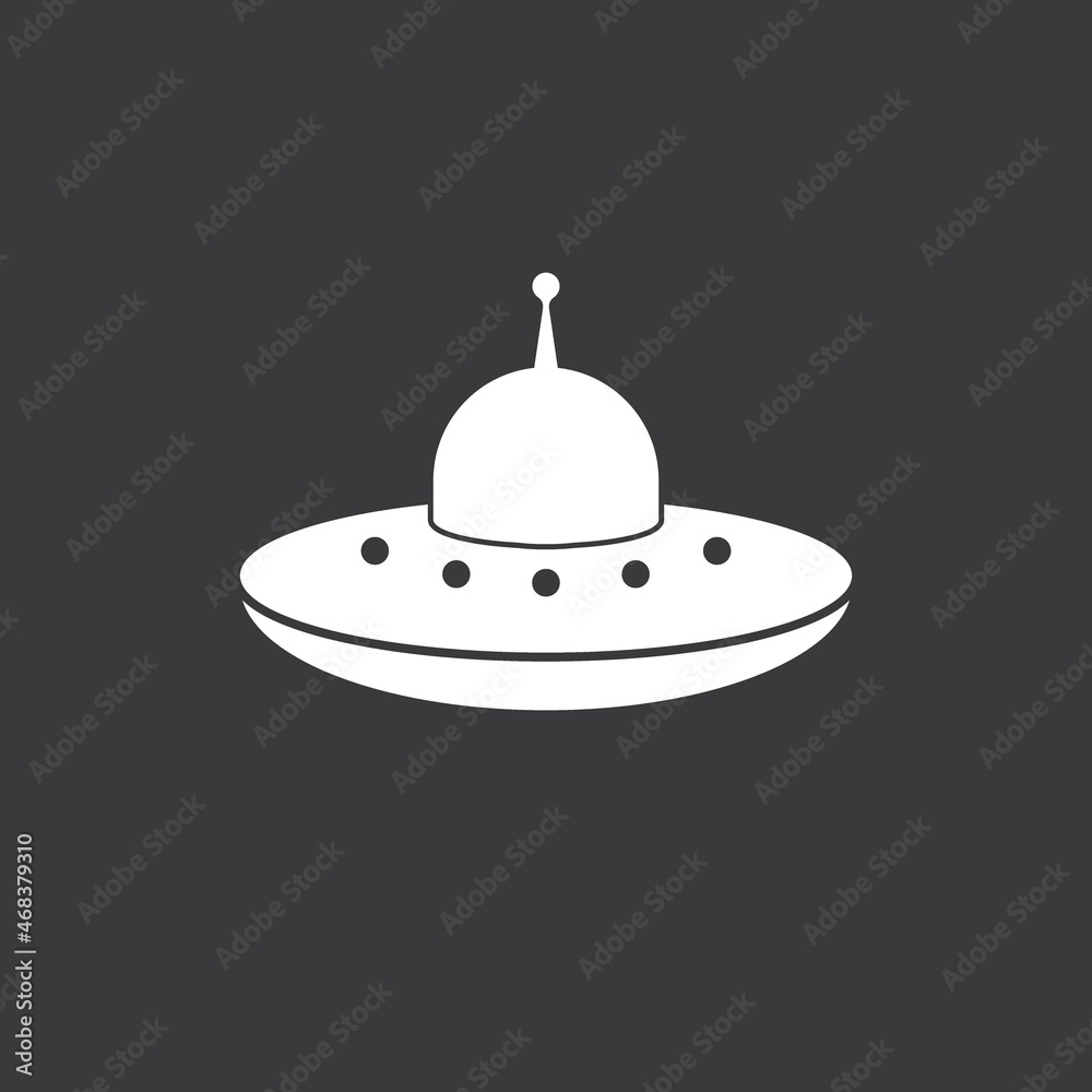 Fototapeta premium UFO logo.