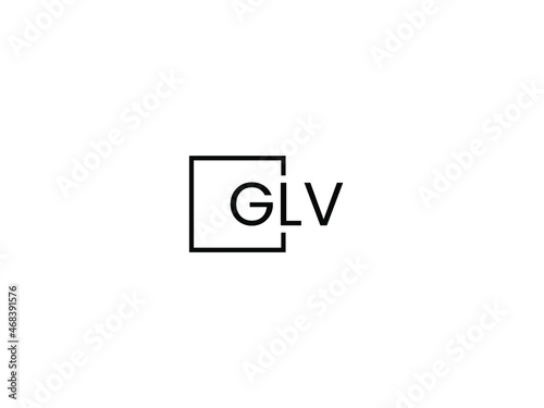 GLV Letter Initial Logo Design Vector Illustration photo
