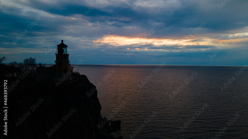 Split Rock Lighthouse in Minnesota