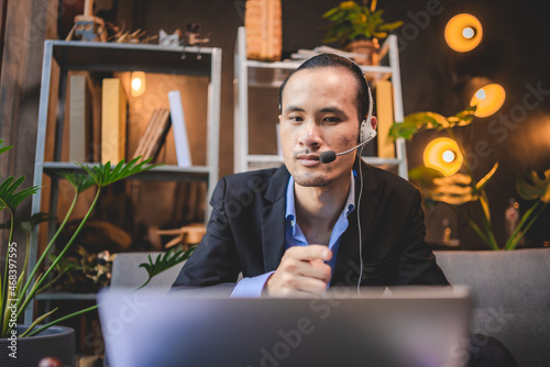 smart businessman at work, ...