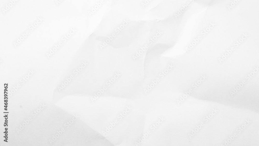 Obraz premium White Paper Texture background. Crumpled white paper abstract shape background with space paper recycle for text