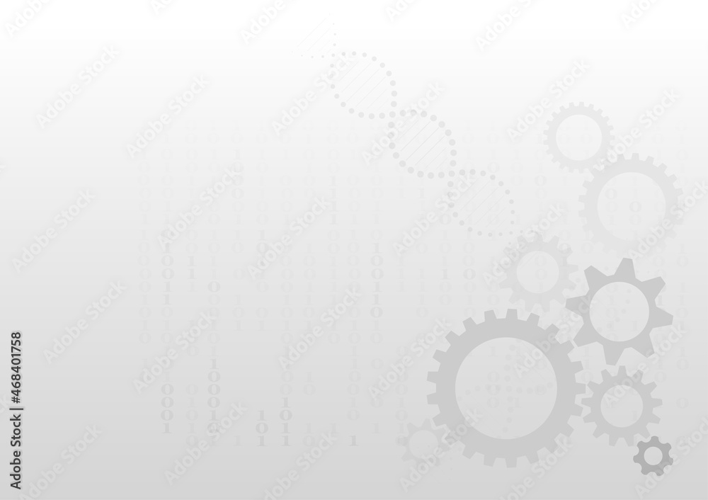 Black and white technology abstract background innovation concept vector with some elements of this image, gear ,research Black and white technology abstract background innovation concept vector with some elements of this image, gear ,research