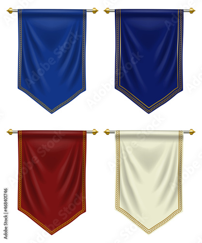Luxury Royal Blue Pennant