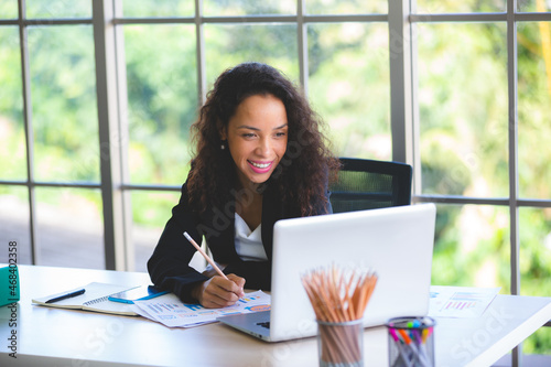 African American business w...