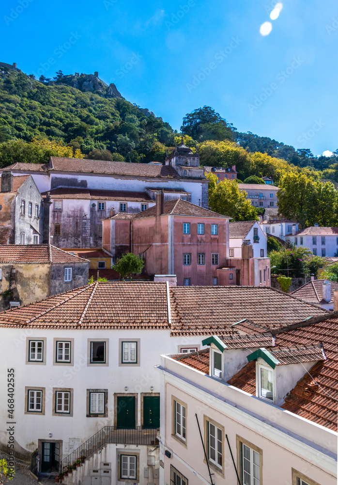 view of the town of sintra