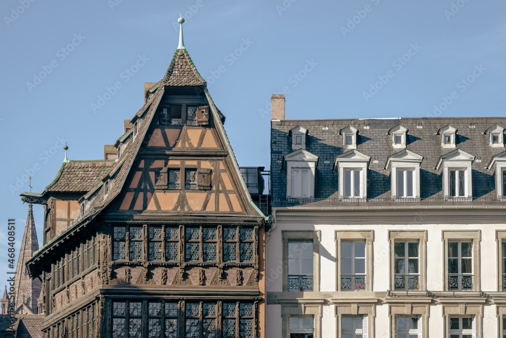 Fototapeta premium Kammerzell House, Strasbourg, Bas Rhin, Alsace, France