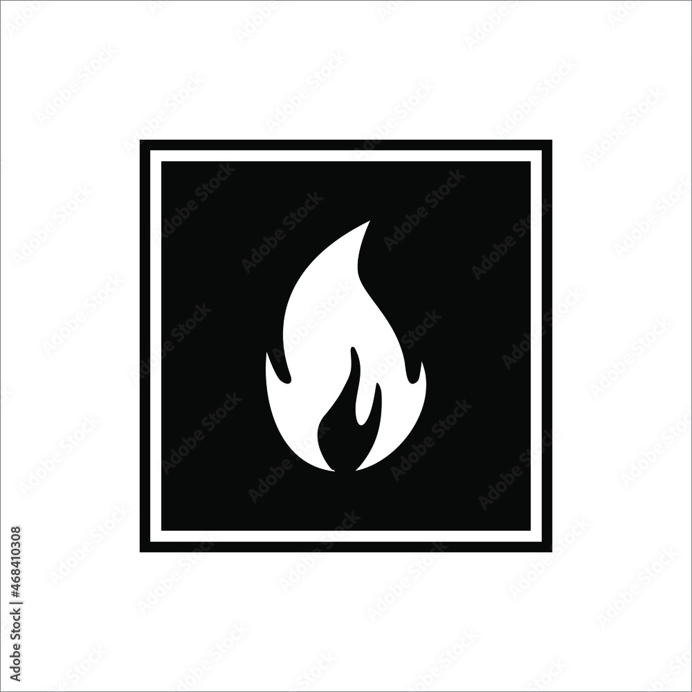 Fire Silhouette Illustration for Logo, Icon, Symbol, pictogram or Graphic Design Element. Vector Illustration Fire Silhouette Illustration for Logo, Icon, Symbol, pictogram or Graphic Design Element. Vector Illustration