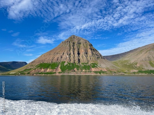 Rocky Island in an Ocean photo