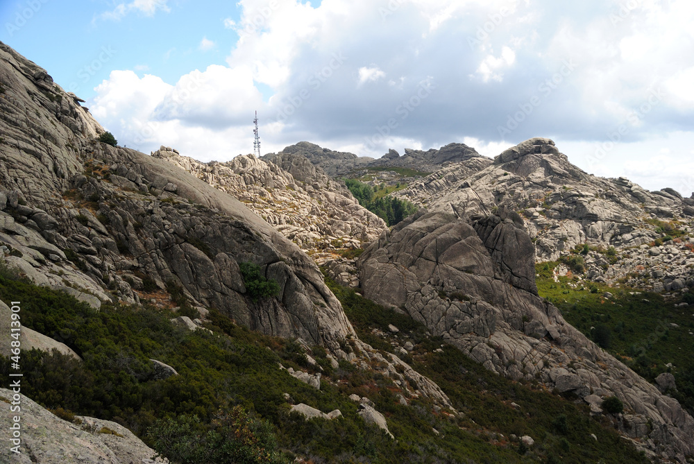 Fototapeta premium Veduta del Monte Limbara