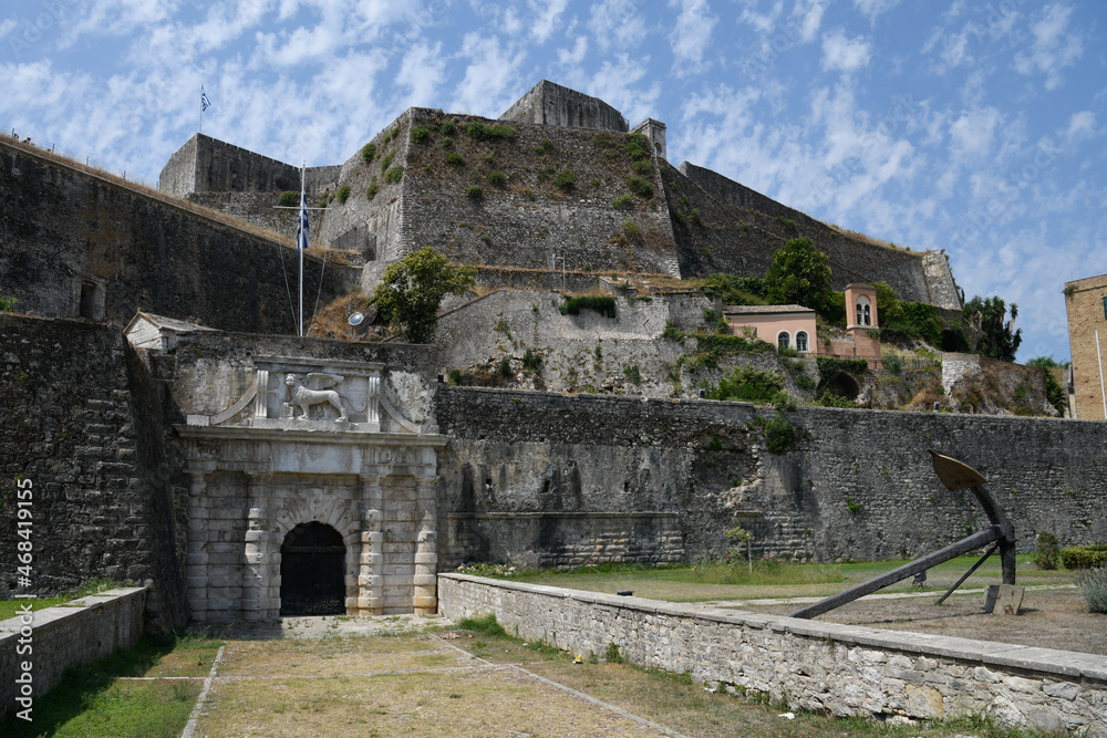 New Venetian Fortress, Corfu Town, Greece
