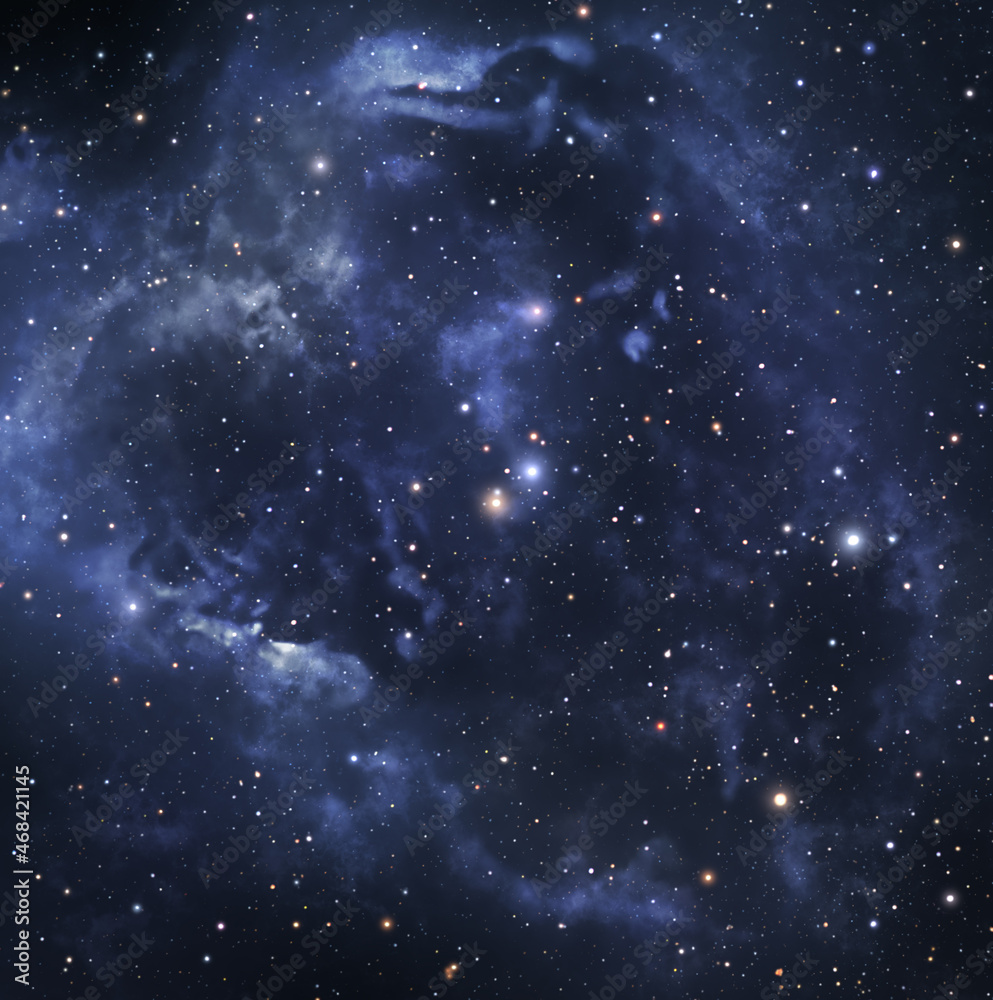 Obraz premium Deep space background