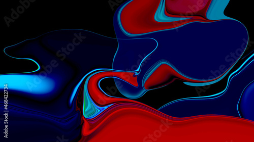 Abstract modern shape and color design background  Moving colorful lines of abstract background 