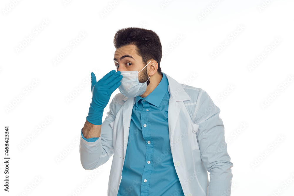 doctor in white coat hospital professional treatment doctor in white coat hospital professional treatment