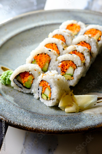 Vegetable Sushi Roll