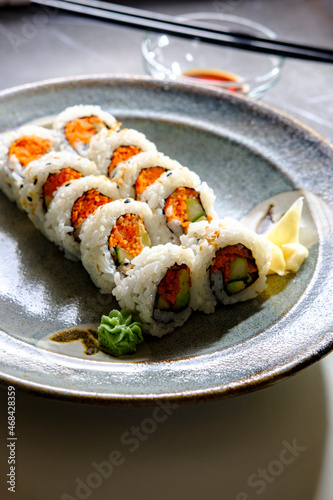 Vegetable Sushi Roll