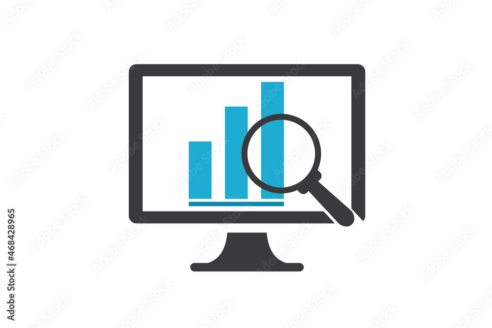Monitor screen, computer display with search Business on white background for website, application, printing, document, poster design, etc. vector EPS10 Monitor screen, computer display with search Business on white background for website, application, printing, document, poster design, etc. vector EPS10