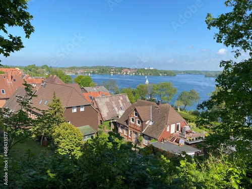 Wallpaper Mural view of the old town in the city, Baltic sea Torontodigital.ca