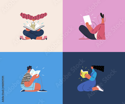 Startup illustration. Concept of building new business