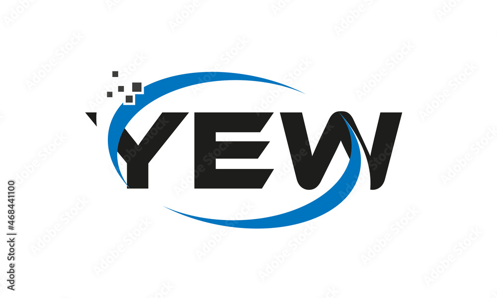 dots or points letter YEW technology logo designs concept vector Template Element dots or points letter YEW technology logo designs concept vector Template Element