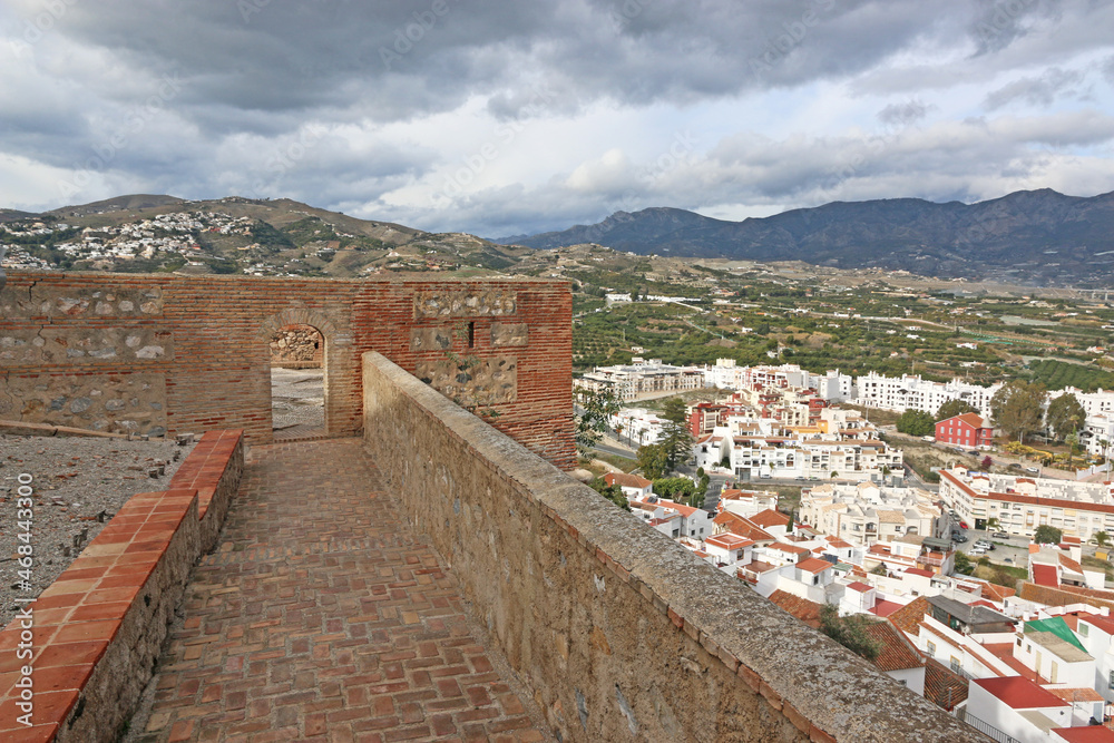 	
Salobrena Castle and town , Spain