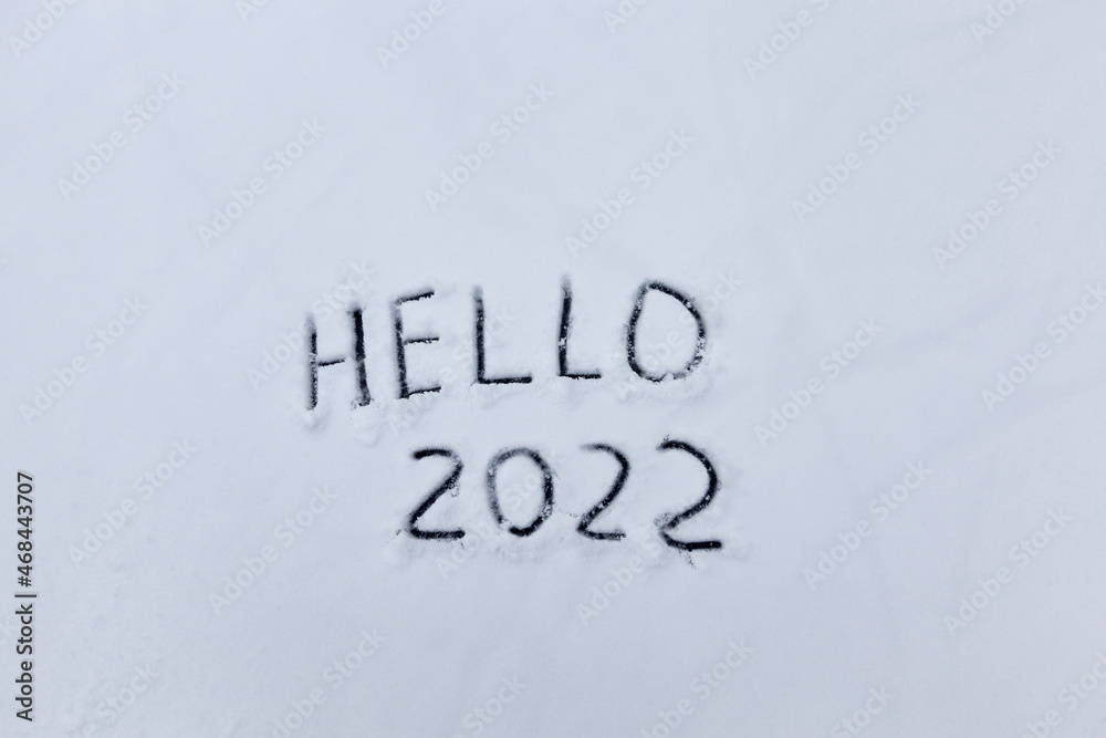 the inscription about the new year 2022 the inscription about the new year 2022