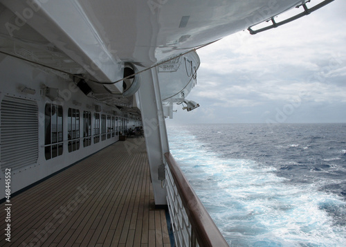 Cloudy weather during cruising happens sometimes