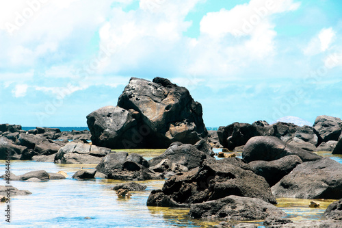 rocks on the beach