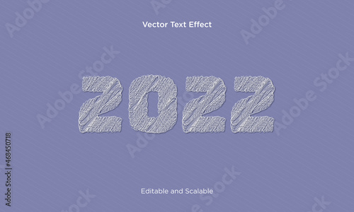 thread 2022 editable text effect template