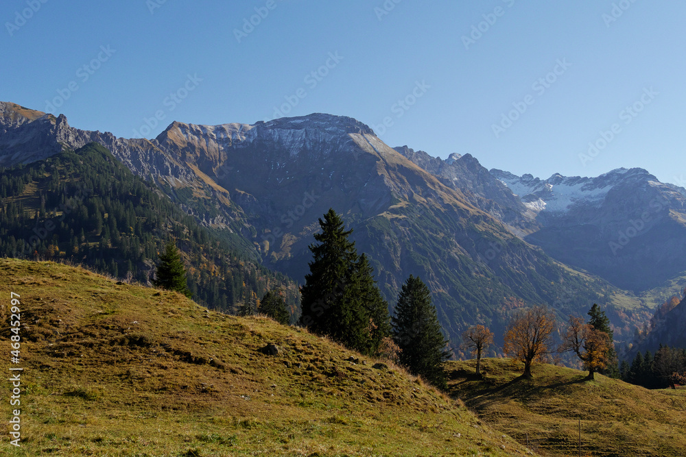 Obraz premium Blick zum Glasfelder