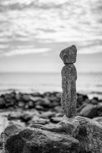 Canvas Print Odesa stone garden