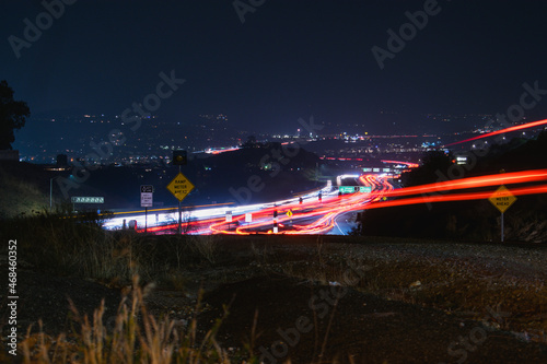 14 freeway in Santa Clarita, California.  photo