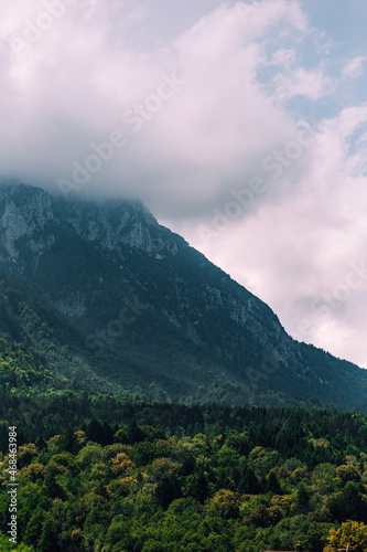 clouds over the mountain © Gustavs