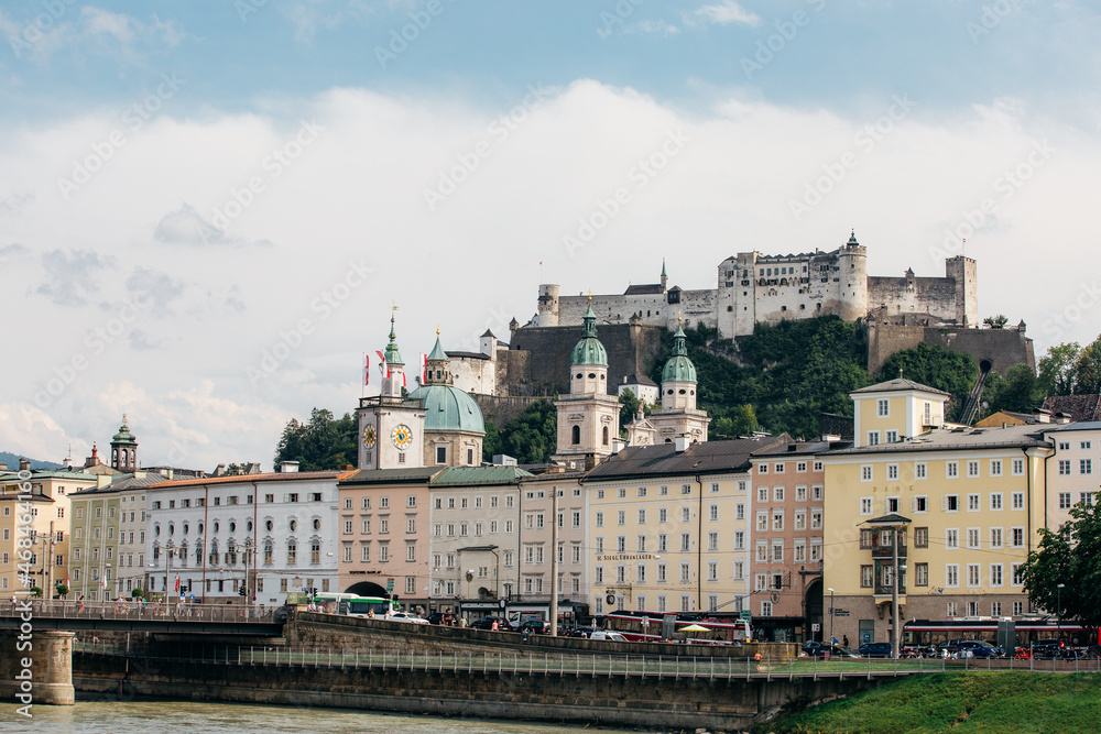 Salzburg city landscape