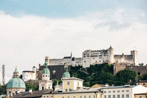 Salzburg city landscape