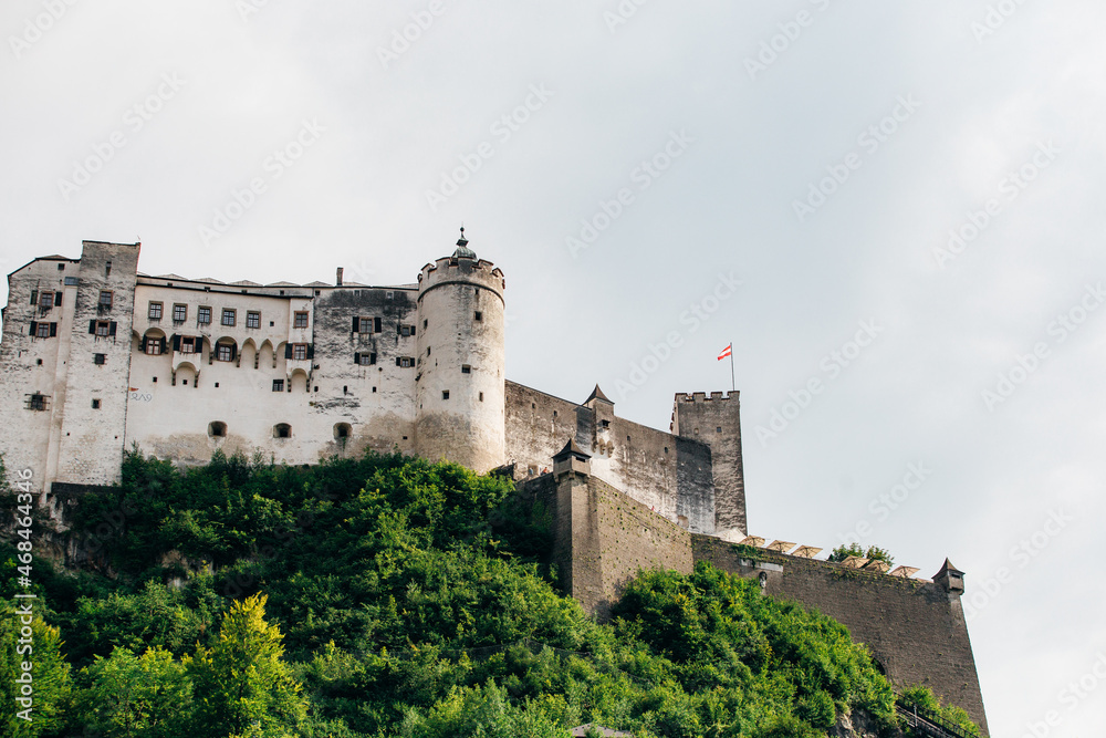 Salzburg castle - city views
