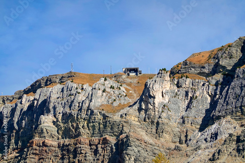 Autumn landscape of Seceda Mountain, Dolomites, Italy