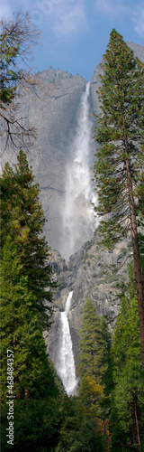 Catarata Yosemite desde abajo