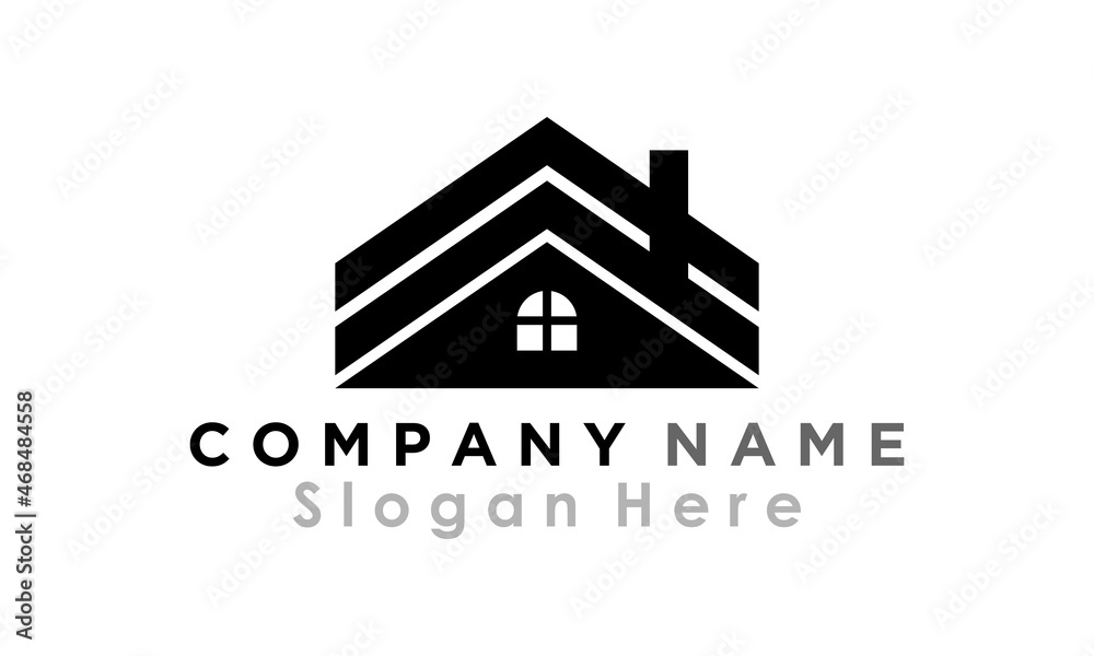 logo home roof simple vector logo home roof simple vector