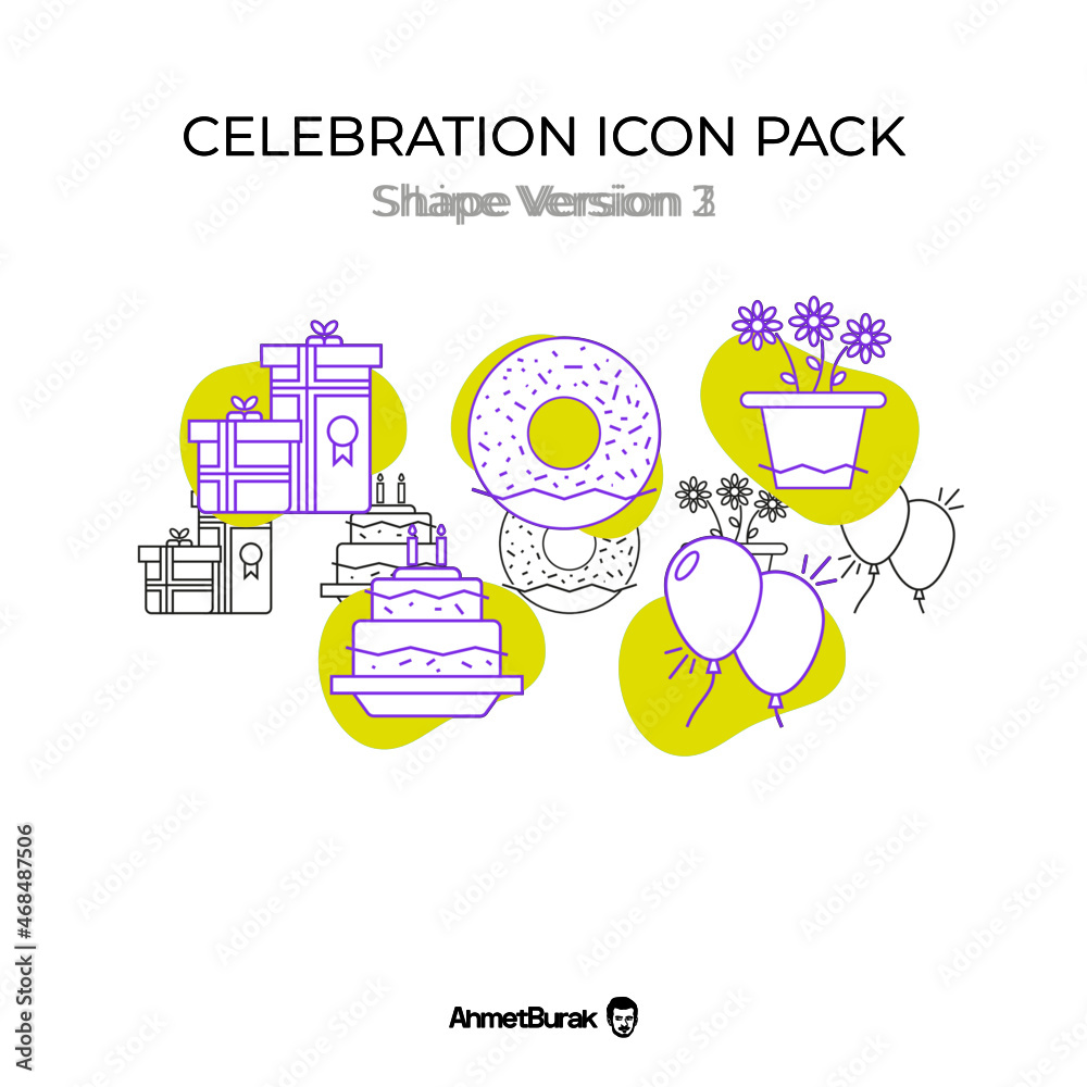 Celebration Icon Pack Celebration Icon Pack