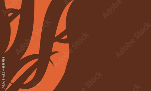 brown background with taper wave abstract