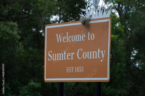 Welcome to Sumter County sign