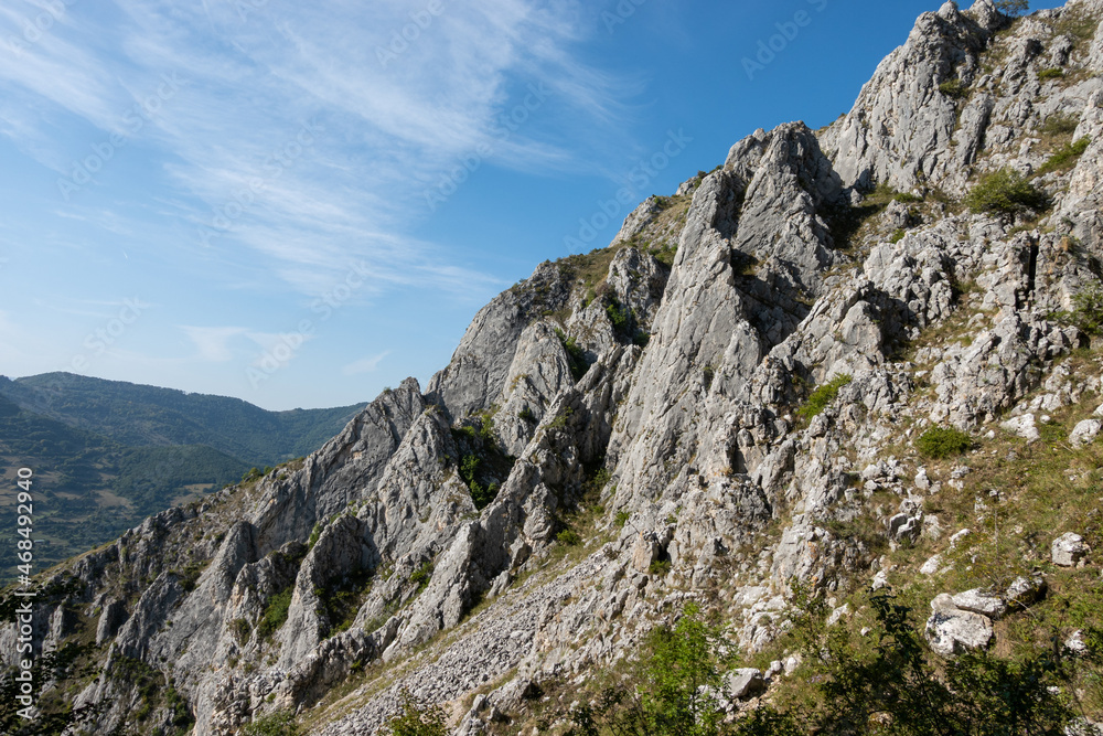 Slope of Szekler's Stone in Romania