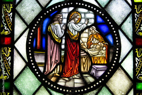 Illustrative Church Stain Glass 